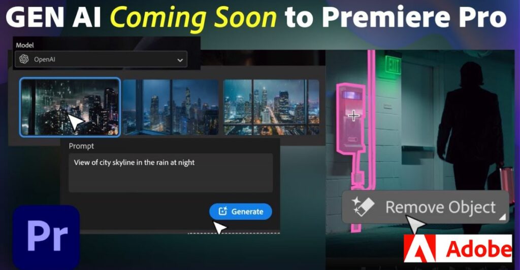 Adobe Premiere Pro with generative AI