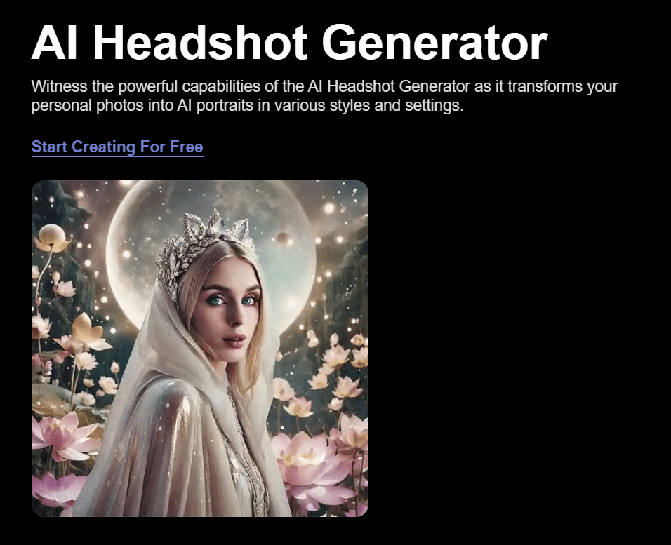 PromeAI headshot generator