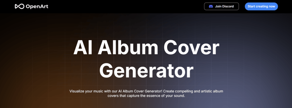 AI Album Cover Generator by OpenArt